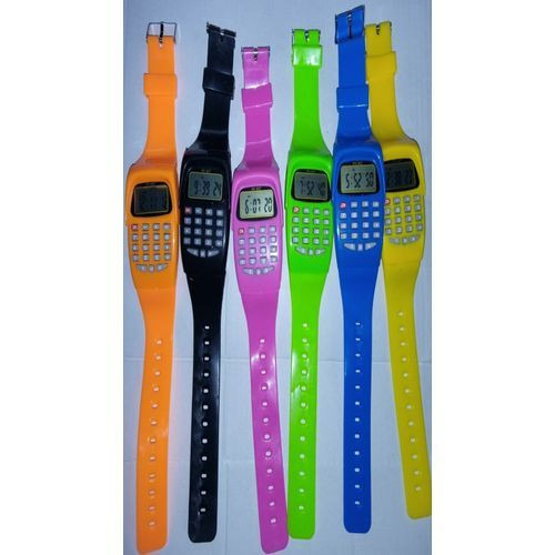 6 Unisex Kids Party Calculator Wrist Watches