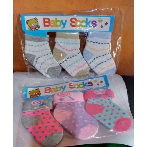 6pairs Beautiful Design Unisex New Born Socks