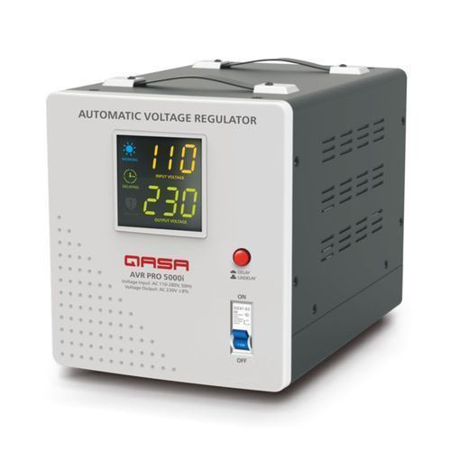 Qasa 5000i (5kva) Relay Automatic Voltage Stabilizer-AVR-Pro I