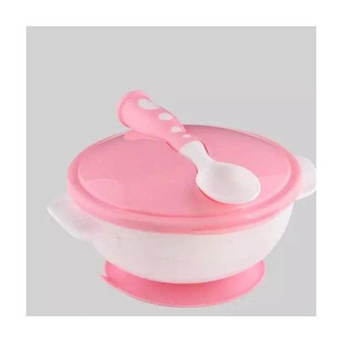 2 In 1 Baby Plastic Plates & Spoon