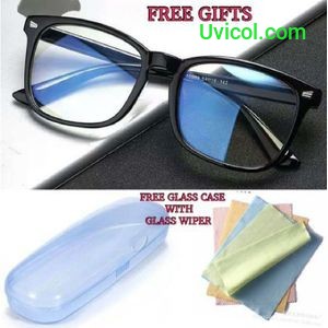 Unisex Anti Blue Light Protective Computer Screen Glasses with case