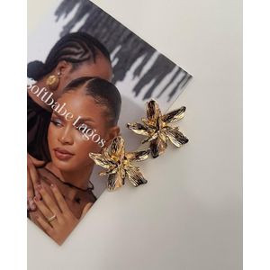 18K Hypoallergenic Gold-Plated Chunky Hoop Earrings For Women