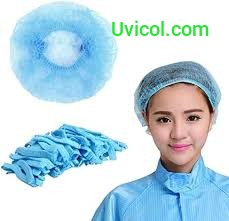 Nurse Disposable Surgical Head Caps (100 In A Box)