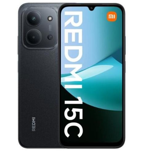 XIAOMI Redmi 15C 6.9'' 8GBRAM/256GB ROM Android 15 -Midnight Black