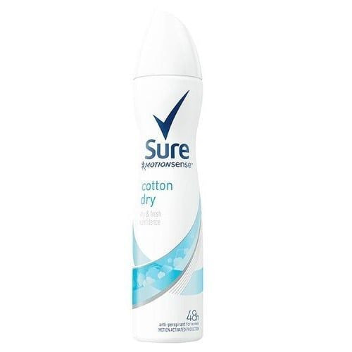 Sure Cotton Dry Body Spray