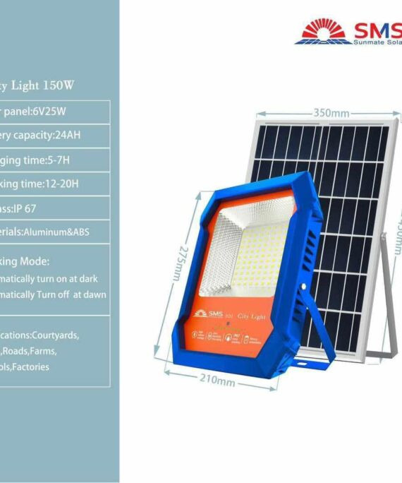 Sms 300W Solar Flood Light Galaxy