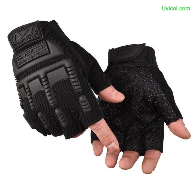 Half-Finger Gloves Tactical Non-slip Adjustable