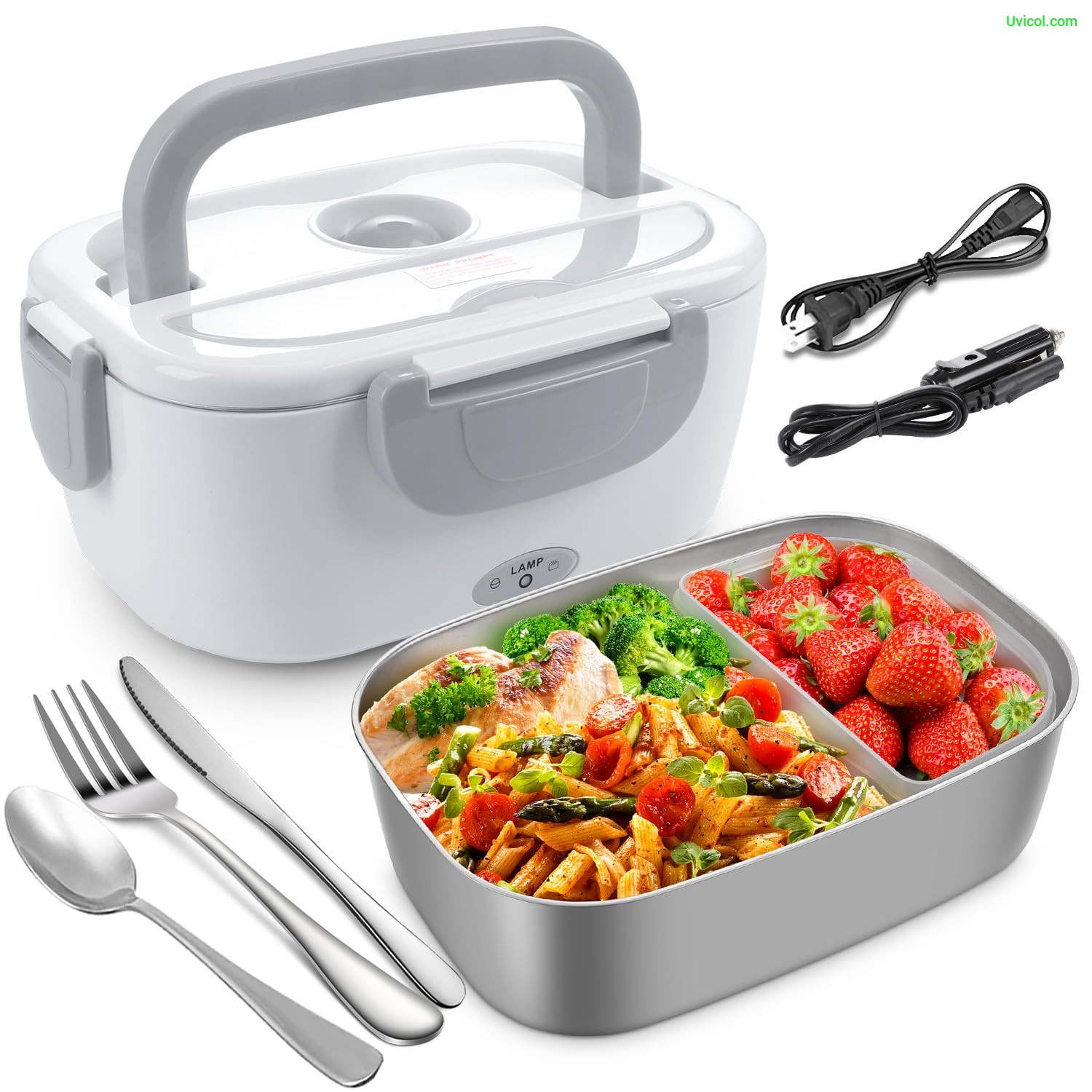 Potluck Electric Lunch Box - Blue