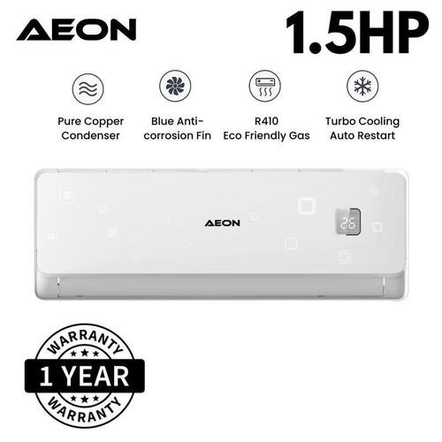Aeon 1.5HP Non-inverter Split AC - (with Installation kit)