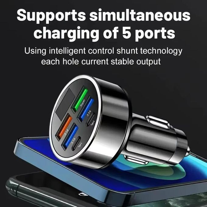 UltraDrive 150W Super Fast 4-Port Car Charger