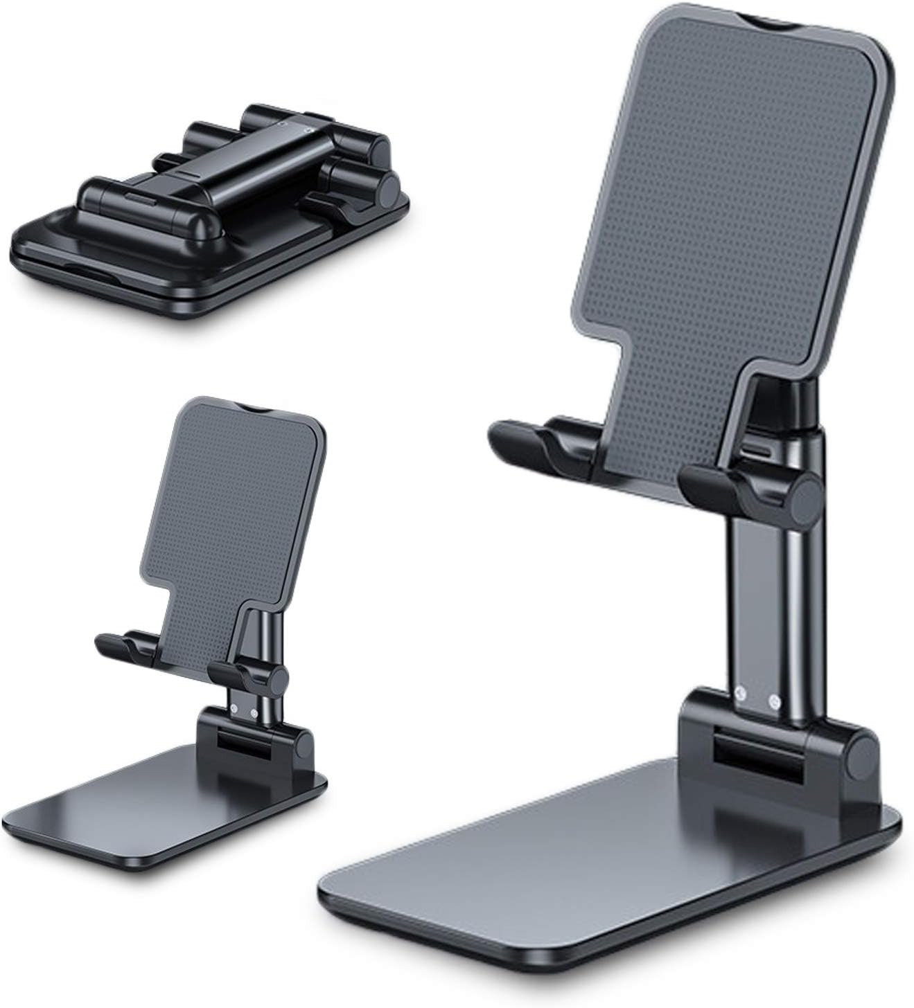 Folding Lifting Cell Phone Desktop Stand – Adjustable Mobile Holder