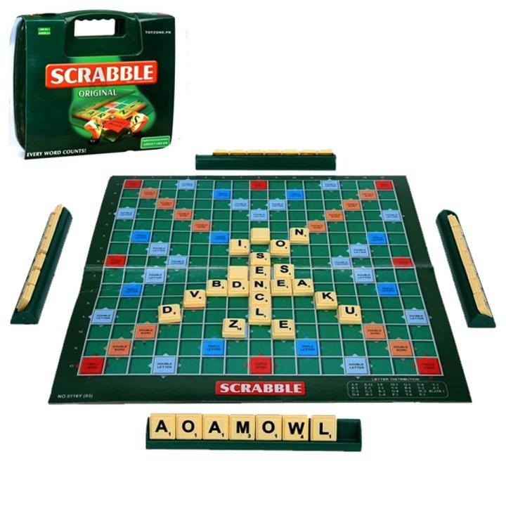 Scrabble Big Board Game Set - Game Set For Fun
