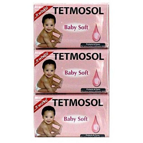 Tetmosol Baby Soft Soap 75g X6