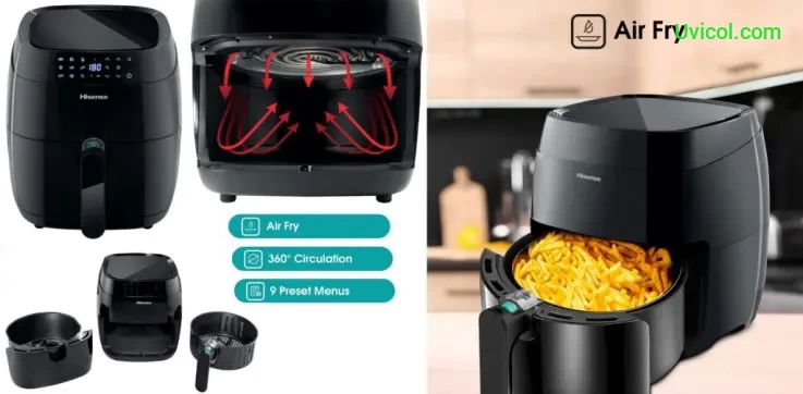 Hisense Digital Quality AirFryer-4.5L