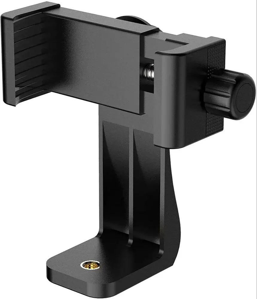 Phone Holder Tripod Stand Mount – Adjustable Smartphone Clip